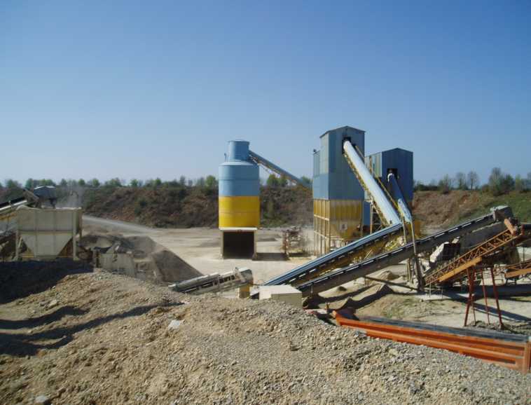 Installations de traitement en carrière